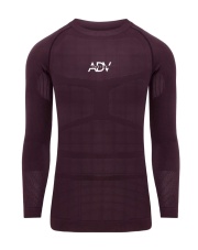 MH1 Koszulka Termoaktywna Breeze Men Burgundy