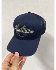 Czapka z daszkiem trucker Granat Adventure